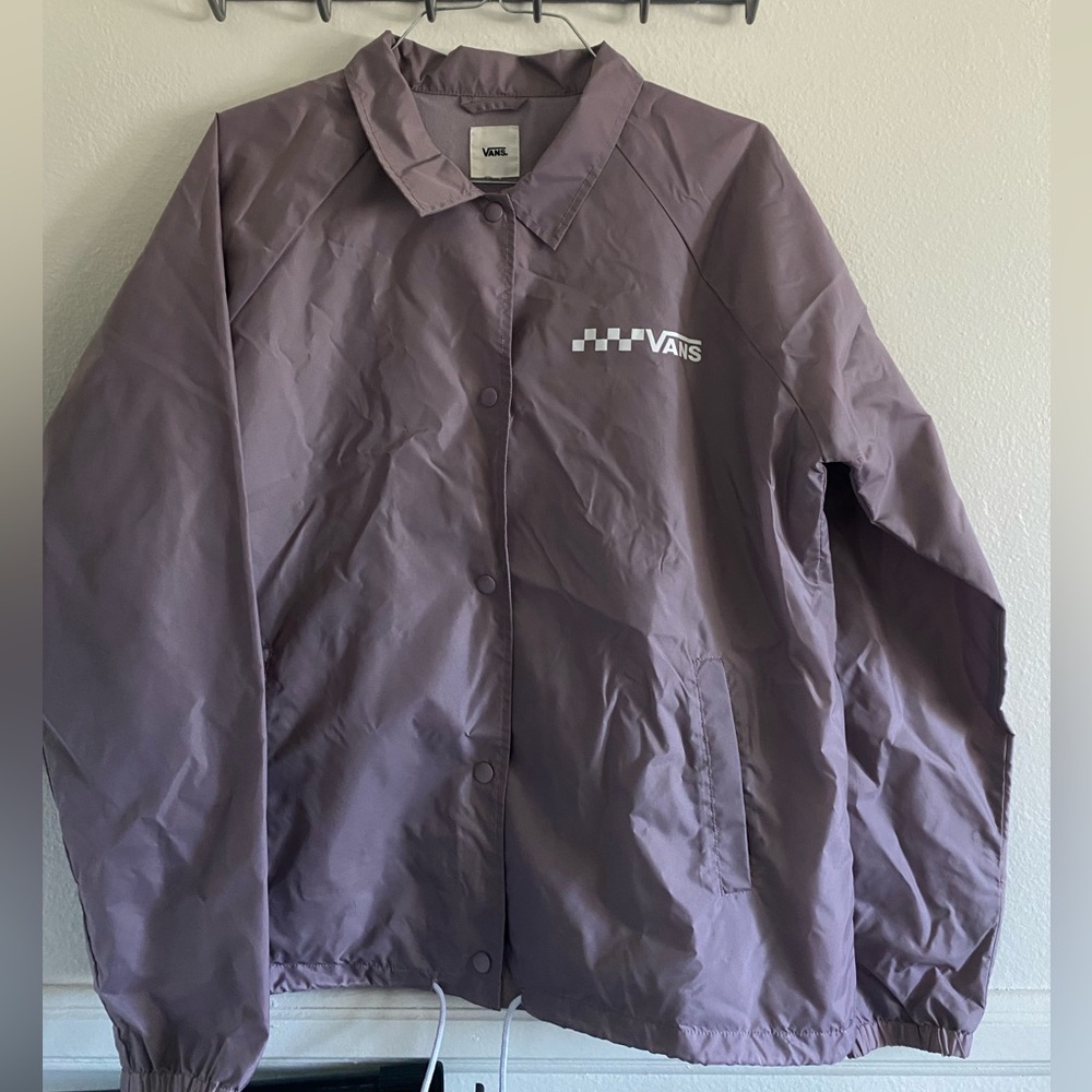 Vans Windbreaker Jacket Purple L